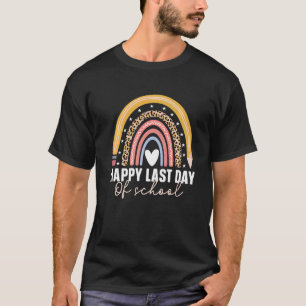 Happy Last Day Of School Hello Summer Students And T-Shirt