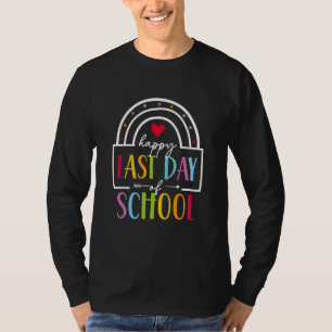 Happy Last Day Of School Hello Summer Students And T-Shirt