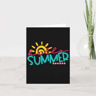 Happy Last Day Of School Kids Teacher Student Grad Card