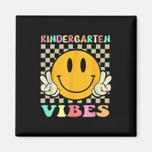 Happy Last Day Of School Kindergarten Vibes Teache Magnet