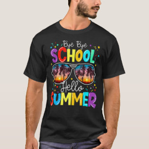 Happy Last Day Of School Pop It Bye Bye School Hel T-Shirt