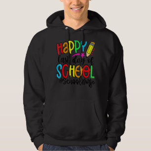 Happy Last Day Of School Summer Break School Nurse Hoodie