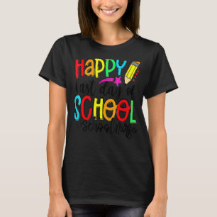 Happy Last Day Of School Summer Break School Nurse T-Shirt