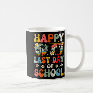 Happy Last Day Of School Summer Teacher Boys Girls Coffee Mug