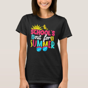 Happy Last Day Of School Sunglasses Summer Vacatio T-Shirt