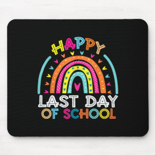 Happy Last Day Of School Teacher Kids Graduation R Mouse Pad