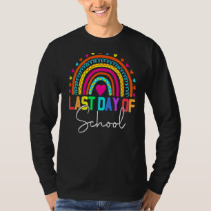 Happy Last Day Of School Teacher Student Graduatio T-Shirt