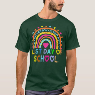 Happy Last Day of School Teacher Student Graduatio T-Shirt