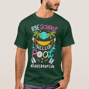 Happy last day of schoolHello summerSummer BreakGo T-Shirt
