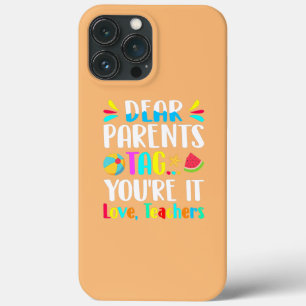 HAPPY LAST OF DAY SCHOOL Rainbow Teacher Student iPhone 13 Pro Max Case