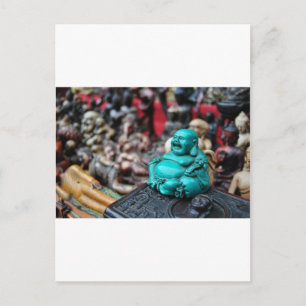 Happy/ laughing buddha! postcard