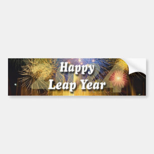 Happy Leap Year 2024 Bumper Sticker
