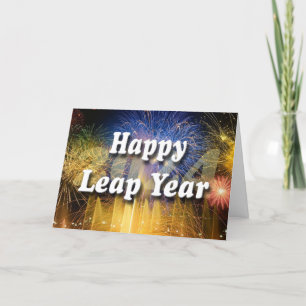 Happy Leap Year 2024 Holiday Card