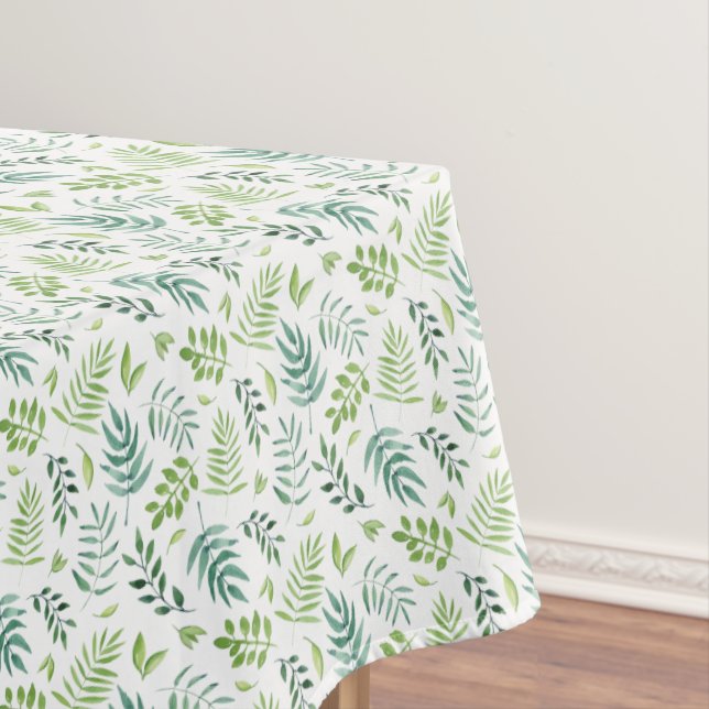 Happy Leaves Table Cloth (In Situ)