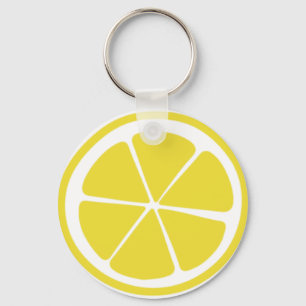 Happy Lemon Keychain