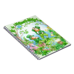 Happy Leprechauns Notebook