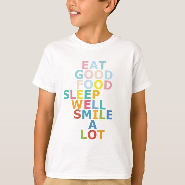 Happy life T-Shirt (Front)