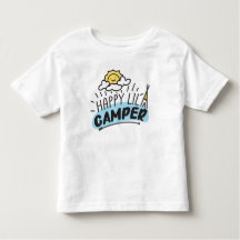Happy Lil Camper Kid, Toddler & Baby T-Shirt