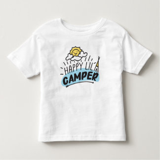 Happy Lil Camper Kid, Toddler & Baby T-Shirt