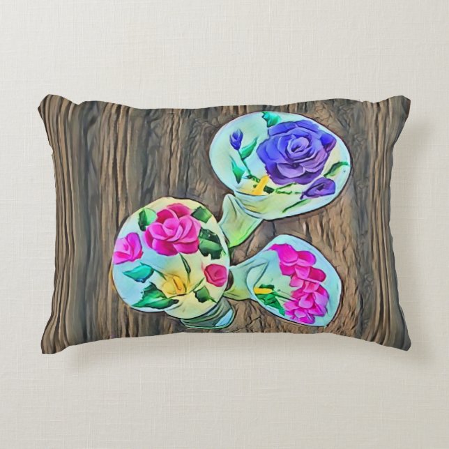 Happy Lilys Decorative Cushion (Front)