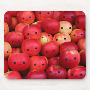 Happy Little Apples Mouse Pad