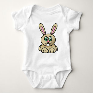 Happy Little Bunny Baby Tee