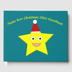 Happy Little Christmas Star Guestbook