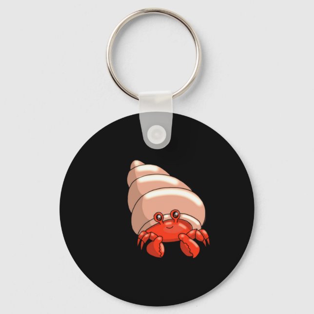 Happy Little Crab Key Ring (Front)
