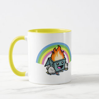 "Happy Little Dumpster FIre" Mug