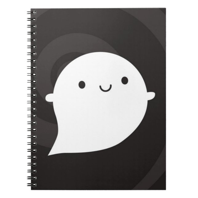 Happy Little Ghost Notebook (Front)