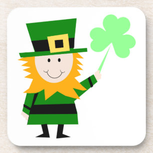Happy Little Leprechaun Coaster