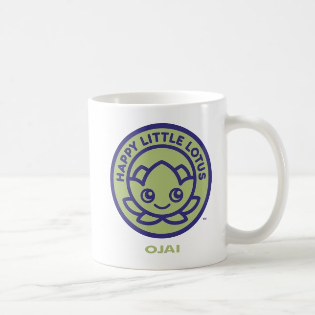 Happy Little Lotus, Ojai Coffee Mug (Right)