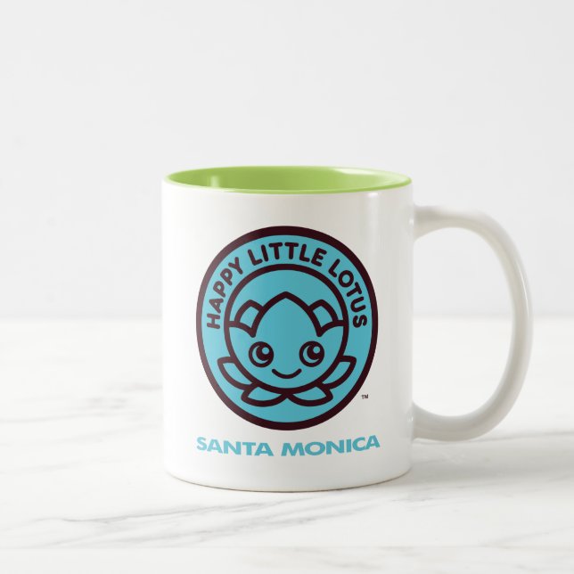 Happy Little Lotus - Santa Monica, Mug (Right)