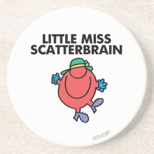Happy Little Miss Scatterbrain Coaster