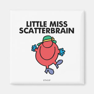 Happy Little Miss Scatterbrain Magnet