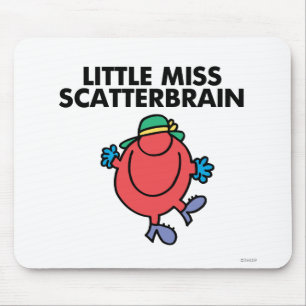 Happy Little Miss Scatterbrain Mouse Pad