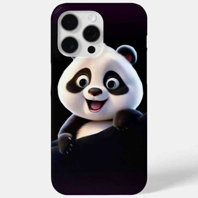 Happy Little Panda Case-Mate iPhone Case (Back)