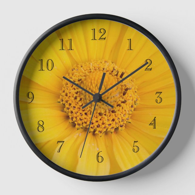 Happy Little Sunflower Clock (Front)