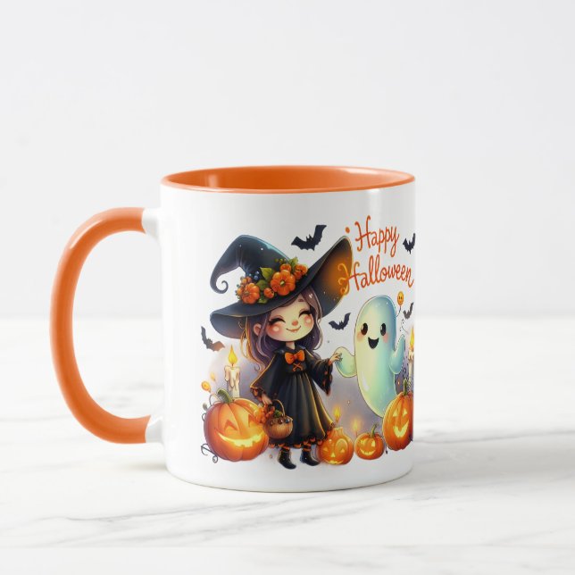 Happy Little Witch  Mug (Left)