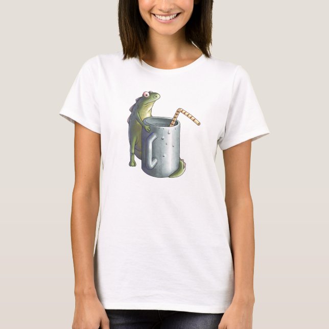 happy lizard T-Shirt (Front)