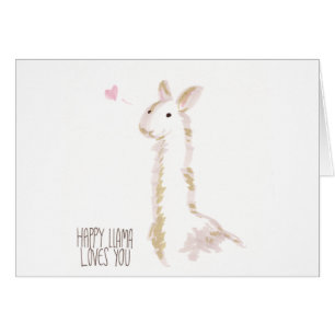 Happy Llama Loves You