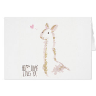 Happy Llama Loves You
