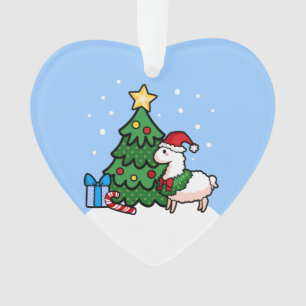Happy Llamadays Ornament