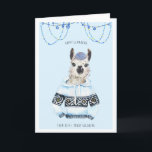 Happy Llamakah | Funny Llama Hanukkah Card<br><div class="desc">I call him Yiddish the Llamakah. He thoroughly enjoys beard grooming with only the best vegan beard pomade. His other hobbies include sampling small batch oak aged manischewitz, hand rolled challah bread, and listening to a great alt-folk jingle. He has only tried sufganiyot once but it made him too paranoid,...</div>