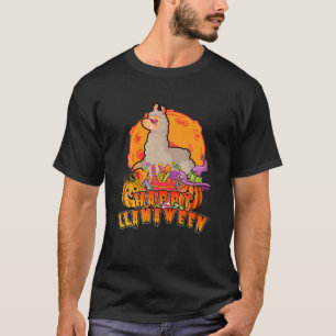 Happy Llamaween - Funny Llama Halloween T-Shirt