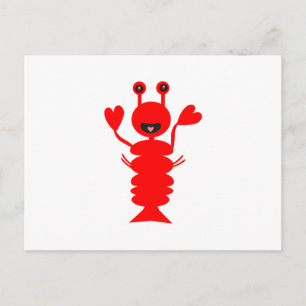 Happy Lobster Postcard