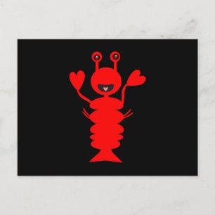 Happy Lobster Too Postcard