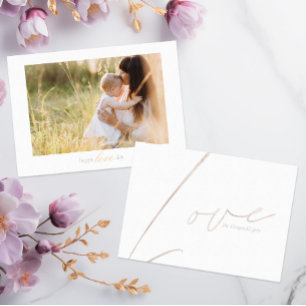 Happy Love Day Photo Card