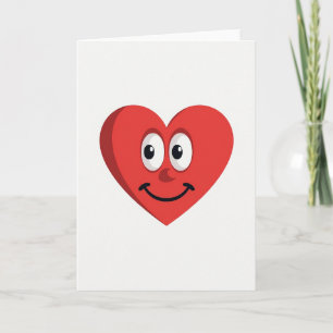 Happy Love Heart Greeting Card