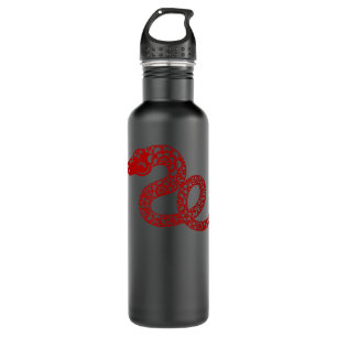 Happy Lunar New Year 2022 Chinese Snake Decoration 710 Ml Water Bottle